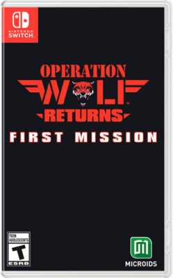 Operation Wolf Returns: First Mission for Nintendo Switch [New Video Game]