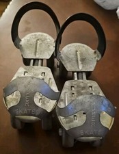 Vintage Adjustable Metal Super Skates Roller Skates