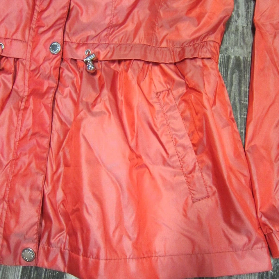 Women's Shell Jacket Irridescent Twill, Water/Wind Resistant, Drawcord waist, M. - Image 3 of 4