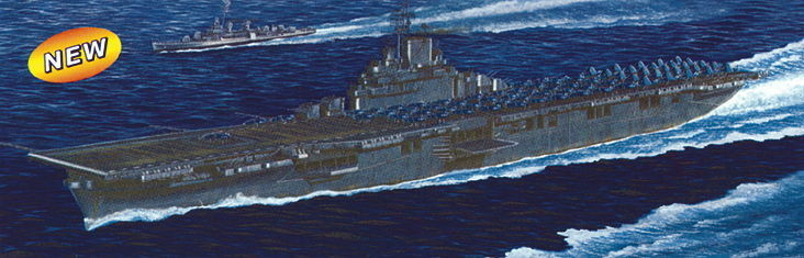 Trumpeter 05602 - 1:350 Aircraft Carrier USS Essex CV 9 - New