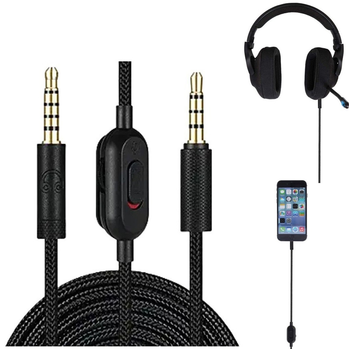 Audio Cable Logitech G633 Accessories Audio Cable Logitech G933