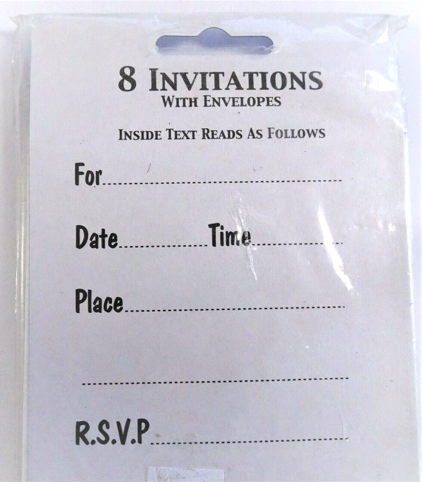 Amscan Graduation Party Invitations 8 Cards and Envelopes NOS - Image 4 of 4