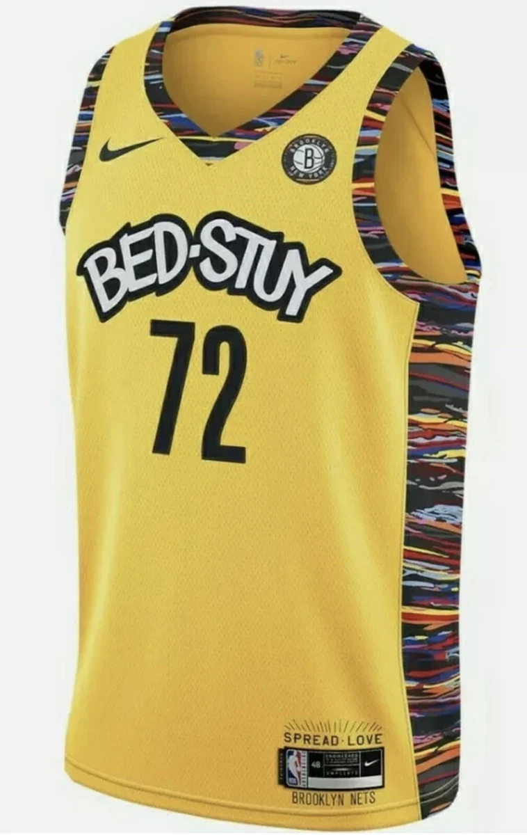 Nike Brooklyn Nets Biggie Swingman Jersey Amarillo