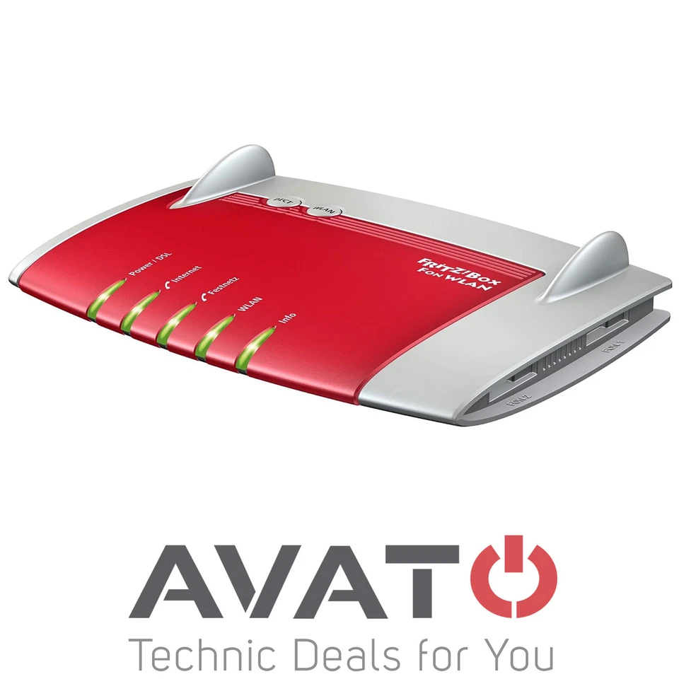 AVM FRITZBox 7390 INTERNATIONAL VDSL DSL Modem Gigabit #2 Jahre Gewährleistung* - Bild 2 von 3