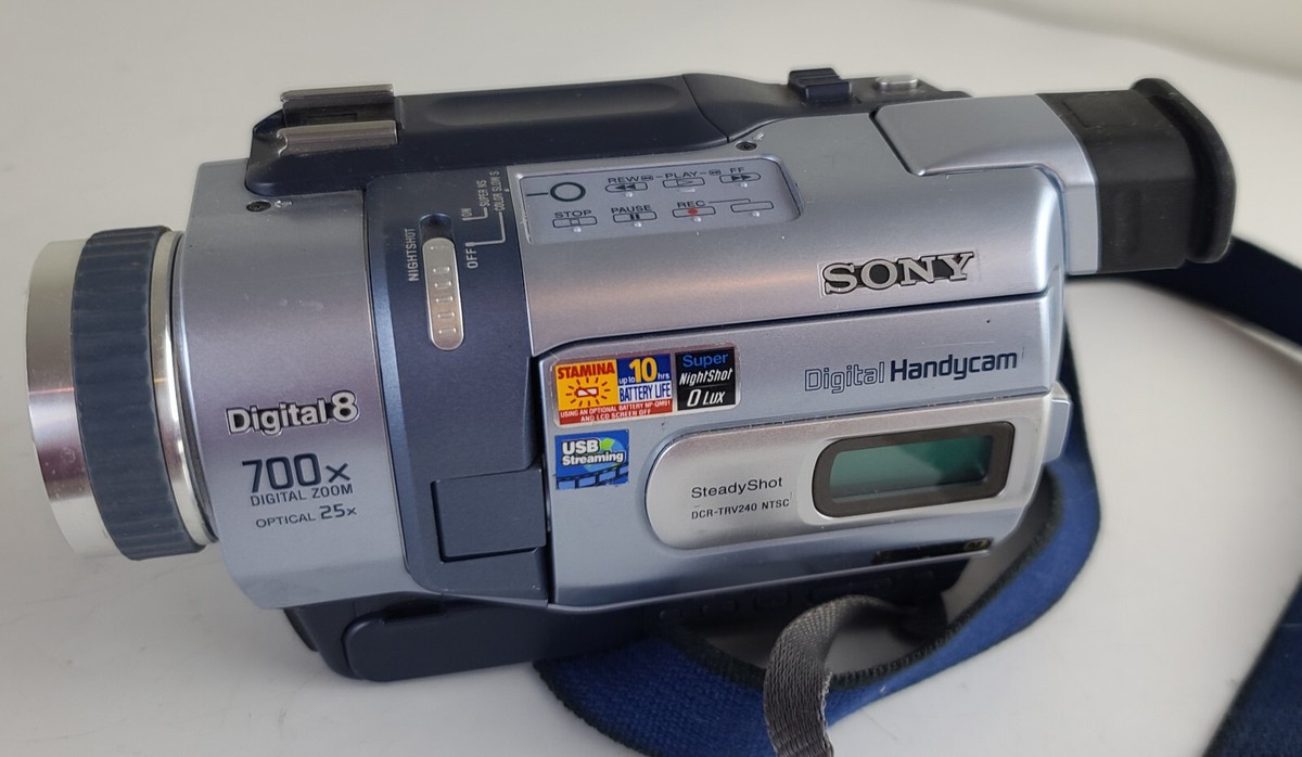 SONY Video8 Handycam CCD-TRV240 ⑤ Sony Digital 8 Digital Handycam DCR-TRV240 | eBay