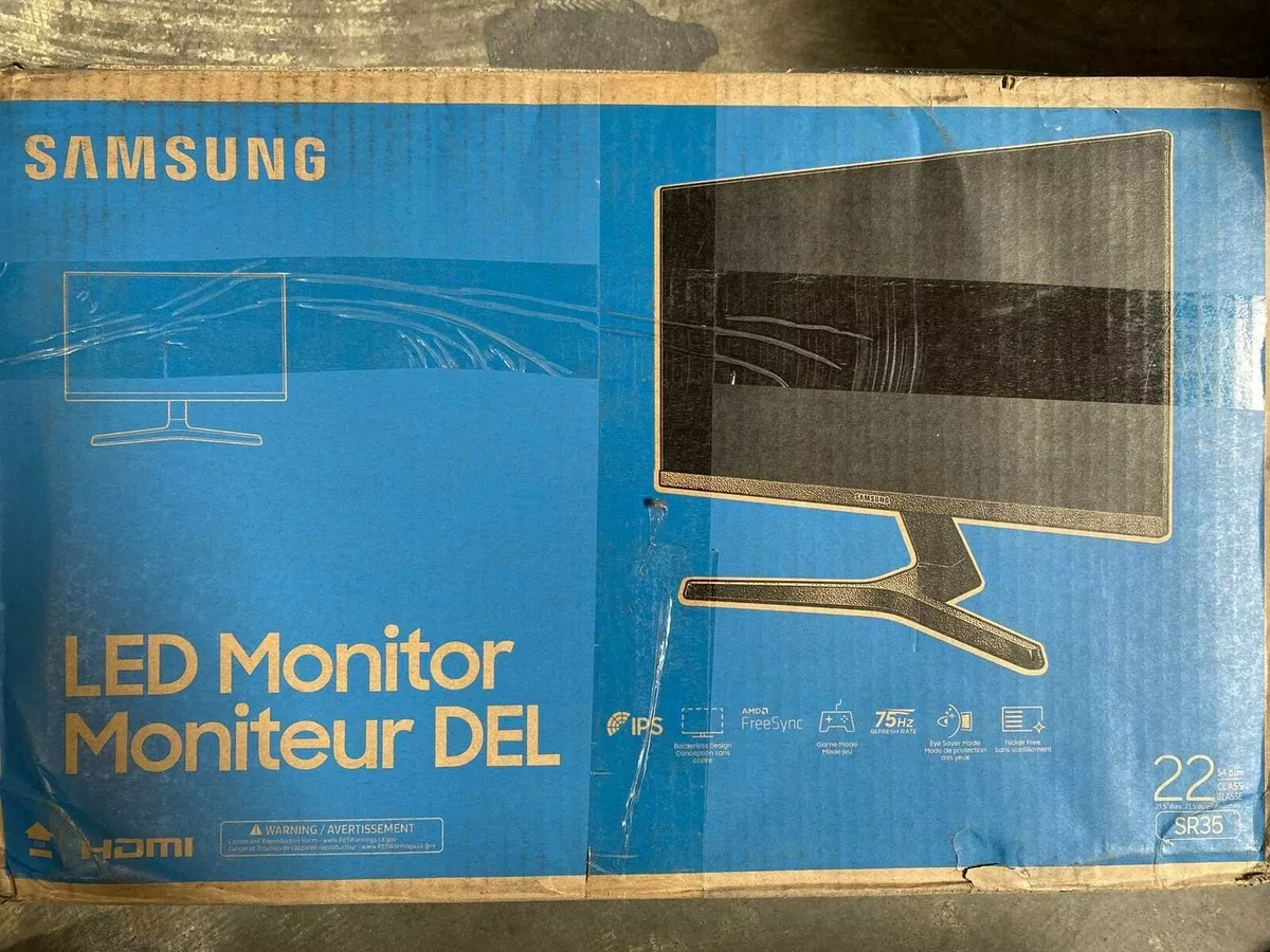 Samsung Business SR35 Series 22 Inch FHD 1080p Computer Monitor