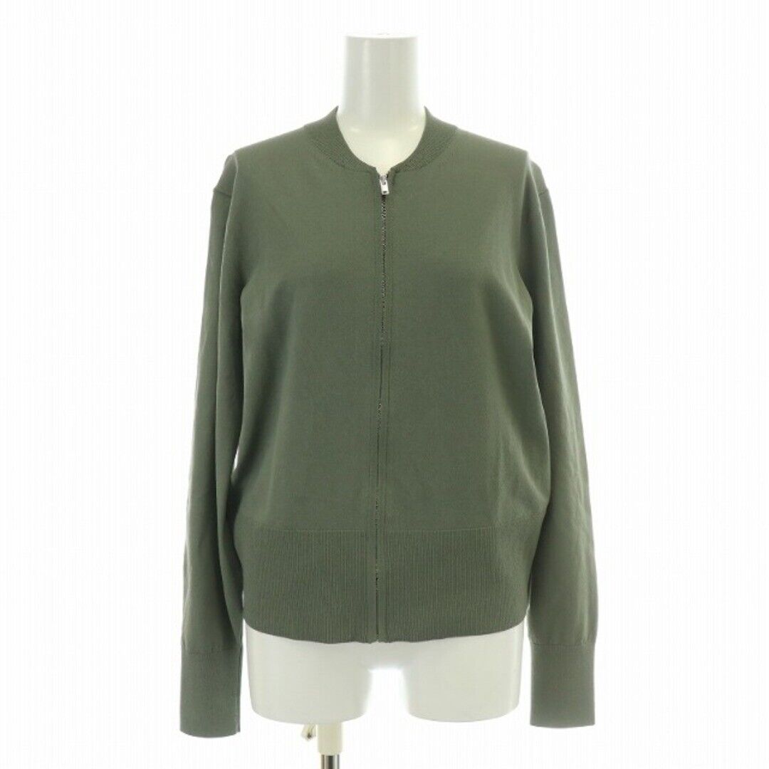Theory 22SS COMPACT CREPE ZIP UP BOMBER Cropped Jumper Theory 22SS COMPACT CREPE ZIP UP BOMBER Cropped Jumper