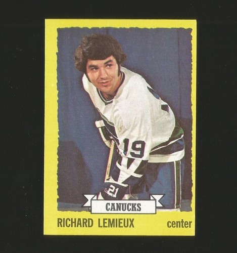 Richard Lemieux #53 1973 Topps card