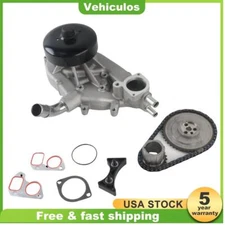 Fits Chevrolet GMC Tahoe Yukon 4.8 5.3 6.0 L Water Pump with Timing Chain Kit