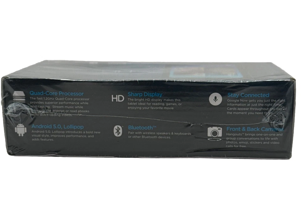 Ematic Quad-Core EGQ347BL 7-Inch HD Tablet with Android 5.0, Lollipop & Google - Image 3 of 3