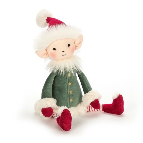 Jellycat Leffy Elf Medium BNWT Christmas - Picture 1 of 4