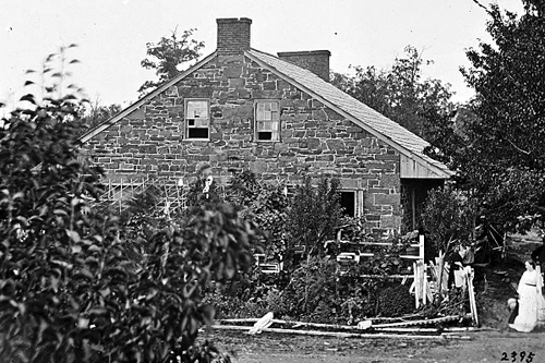 New 5x7 Civil War Photo: Headquarters of CSA Gen. Robert E. Lee at Gettysburg