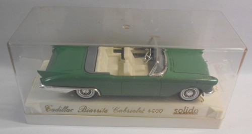Solido 1/43 Scale Metal Model - SO200 CADILLAC BIARRILA CABRIOLET 4500 GREEN