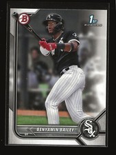 BENYAMIN BAILEY 2022 Bowman 1st Prospects Base Card Chicago White Sox (#BP-8)