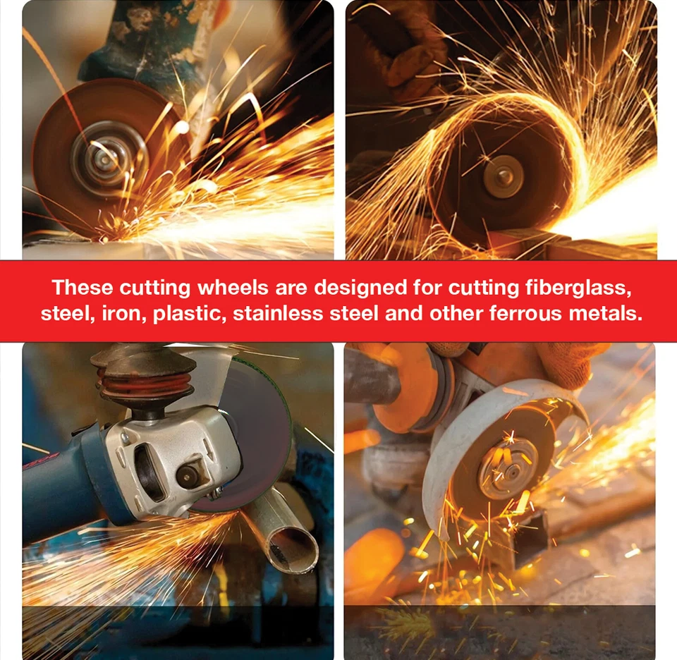 Premium Metal Cutting Wheel 3 Inch x 1/16 Inch x 3/8 Inch - Pack of 50 - Image 4 of 4