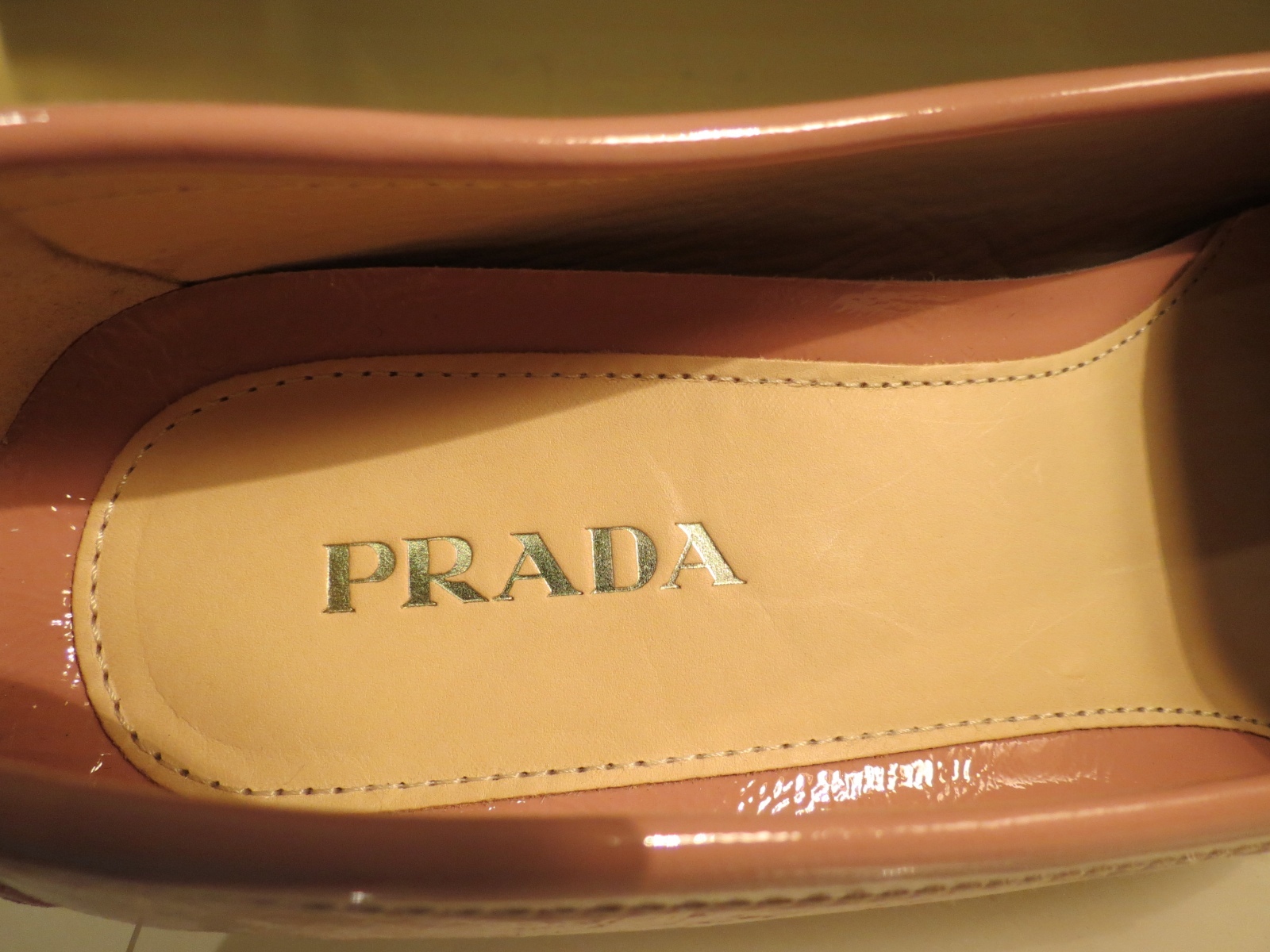 pink patent leather loafers