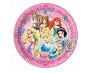Prinzessinnen Disney - New Bama Party - 4110543B - 8 Teller 23 Zentimeter