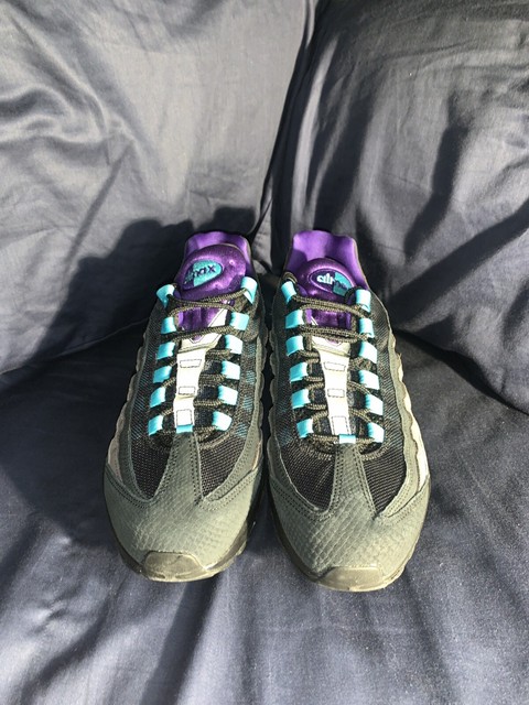 Size 10.5 - Nike Air Max 95 Black Grape for sale online | eBay