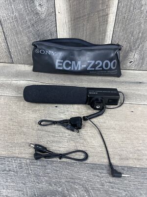 SONY VIDEOCAM Electret Condenser Boom Microphone ECM-Z200 with