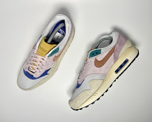 Nike Air Max 1 87 Premium PRM Luxe Corduroy Tan Lines Unisex Grain Gold Suede - Bild 14 von 22