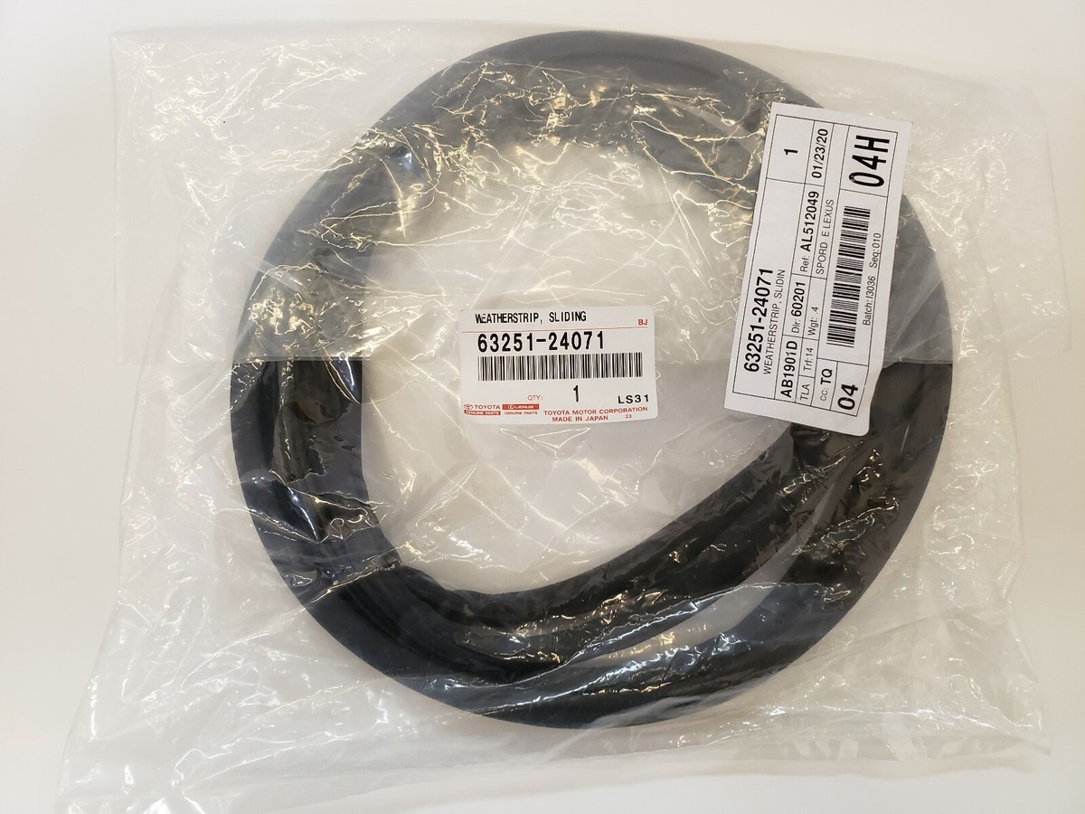 LEXUS RC XC10 SUNROOF RUBBER SEAL 6325124071 ORIGINAL for sale
