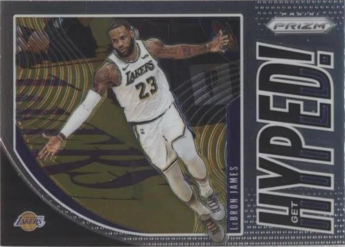 LeBron James Basketball Trading Cards 2019-20 Panini Prizm Set