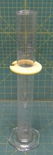 Corning Pyrex Reusable Graduated Cylinder with Protective Guard 250mL 3024-250