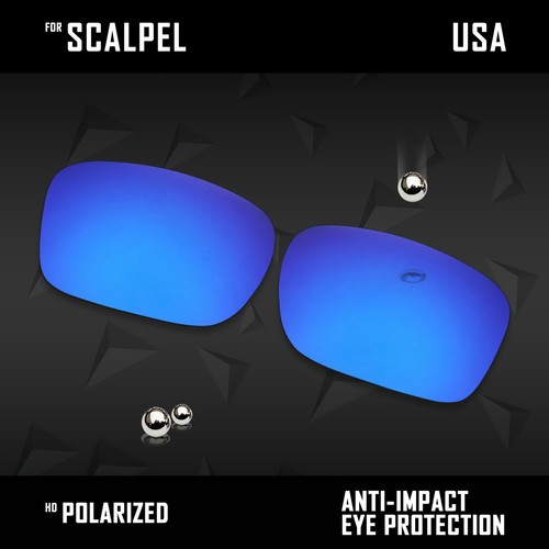 Lote de lentes de repuesto polarizadas antiarañazos para bisturí Oakley OO9095 opciones - Imagen 6 de 40