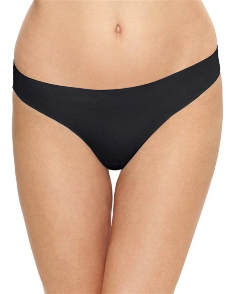 NWT 5 Wacoal Beyond Naked Cotton Thongs Size Small 879259 113427 - Image 3 of 3