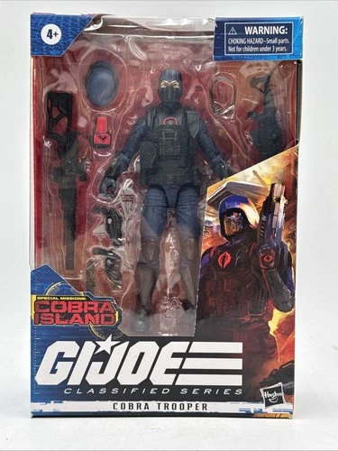 GI Joe Classified Series  Cobra Trooper Cobra Island NIB #12