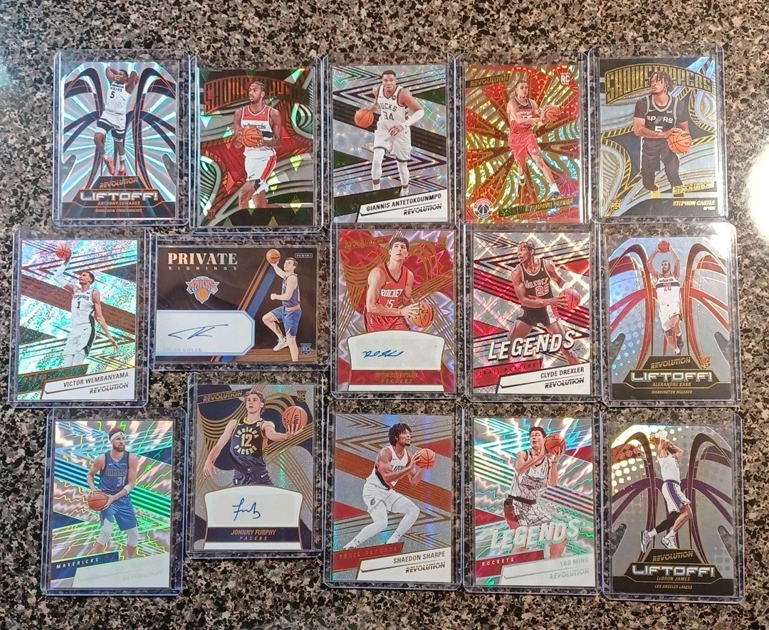 Yao Ming Basketball Original Autographed Sports Trading Cards