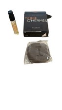 NWB Hermes TERRE D'HERMES EAU TRES FRAICHE  EDT Spray  0.06 oz Sample+Stone
