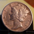 1939-D Denver Mint Silver Mercury Dime