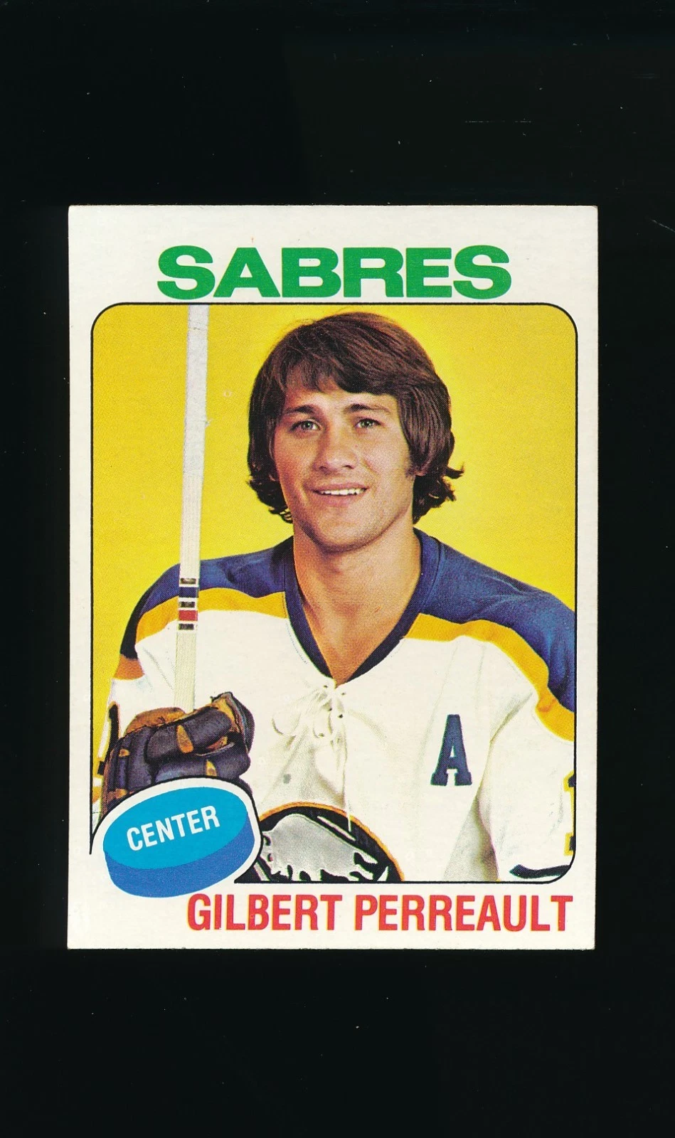 1975-76 Topps #10 Gilbert Perreault * Center * Buffalo Sabres * NM *