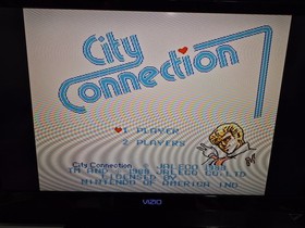City Connection NES Game Only Tested Retro Vintage Nintendo Jaleco