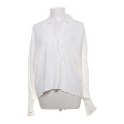 Babaton, Bluse, Größe: L, Weiß, Polyester, Einfarbig, Satin, Damen #A72