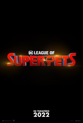 DC League of Super Pets 1 Filmposter Kunstdruck FilmZimmer Studio Deko Wand Gamin