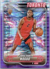 2024-25 Topps Chrome - Purple Sonar Refractor #194 Jonathan Mogbo #/275