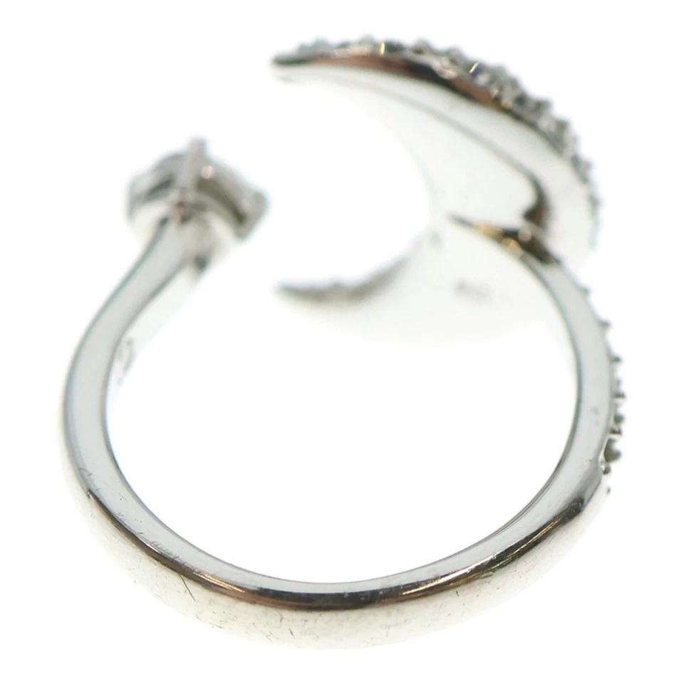 Кольцо с камнем мотив луны Swarovski серебряное б/у f4920fc285c1a4e1d4a7d80119fed3f6 - Изображение 2 из 4
