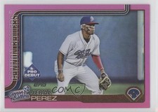 2025 Topps Pro Debut Fuchsia Foil 12/199 Jeral Perez #PD-24 1pp0