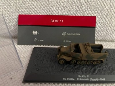Sd.Kfz. 11 15. Pz.Div. El Alamein (Egypt) 1942 - 1:72 DeAgostini