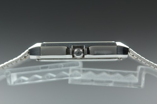 Exc+5] SEIKO Chronos 9021-5140 Silver Tank Quartz Me… - Gem