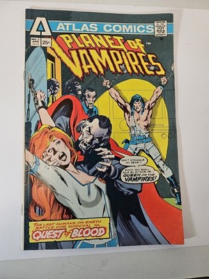 Planet of Vampires #2 (1975) Neal Adams! Astronauts Battle MARAUDING VAMPIRES!