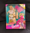 Vintage 1993 Barbie Hollywood Hair Deluxe Playset NRFB Mattel Long Hair Doll