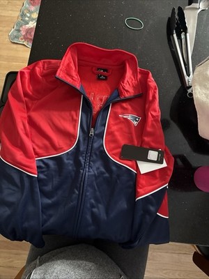 Glitter New England Patriots NFL Apparel Women's Sweeter Hoodie Siz Midum