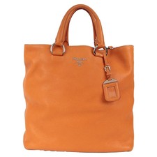 Tote Shoulder Bag Women Orange One Size