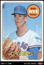 1969 Topps #88 Rich Nye Cubs 7.5 - NM+