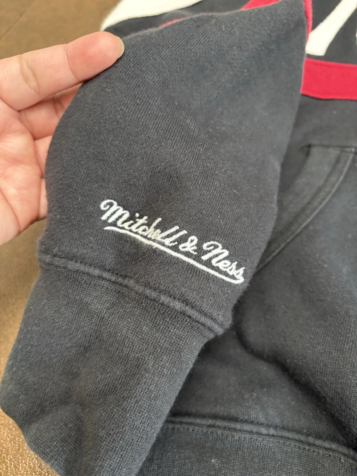 San Francisco 49ers Mitchell & Ness Forty Niners Head Coach Felpa con Cappuccio Uomo Small