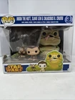 Funko Pop! Star Wars - Jabba the Hutt, Slave Leia, Salacious B. Crumb, 6”