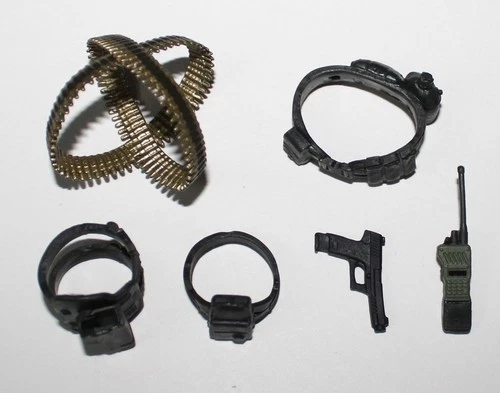 PURGE 521 Retro Rock N Roll Accessory Lot GIJOE CLASSIFIED SERIES 6" Scale 1/12